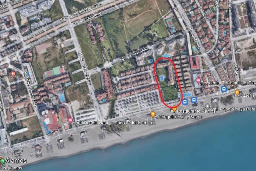 Playa De Los Alamos-Playamar Torremolinos Malaga. Spain